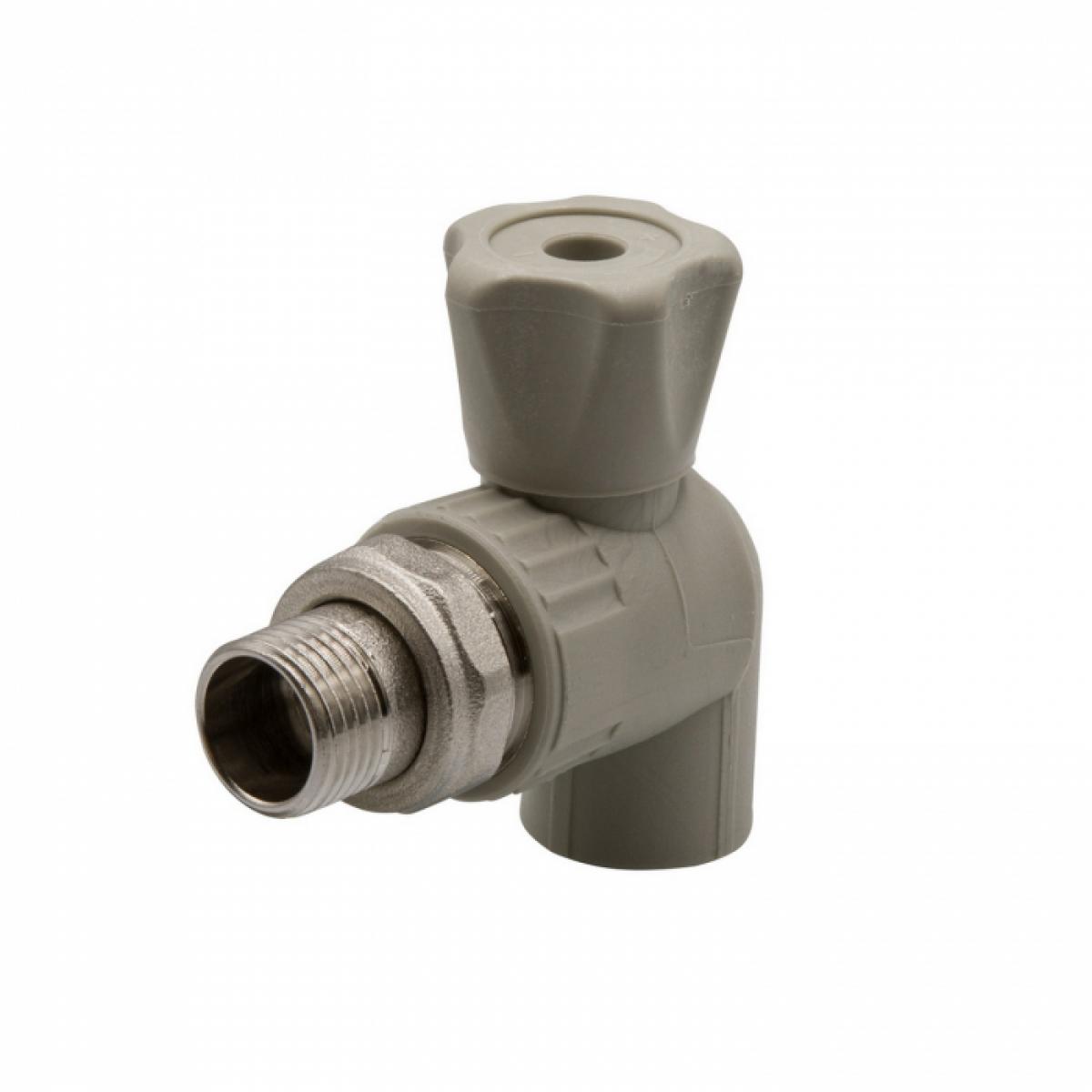 Кран американка шар 20-1/2'' угловой