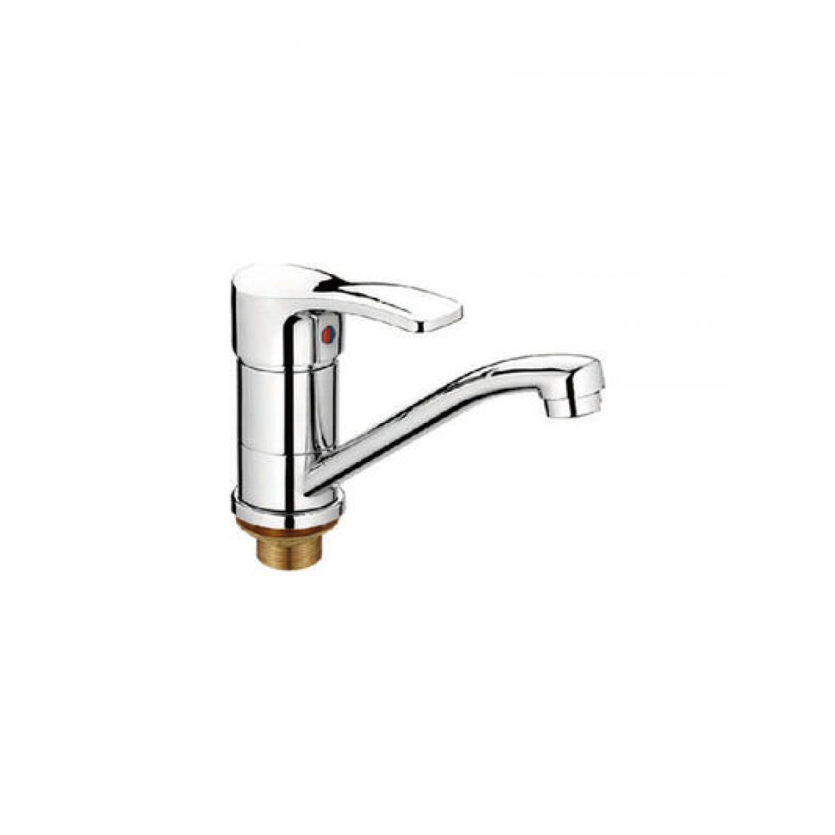 Смеситель Кухня LOFFREY 84564-2 d-40 ср нос, на гайке